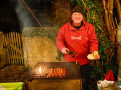 und Freitag am Abend Bratwürste