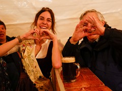 Höchstadter Bierkönigin Tanja I. war auch da