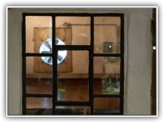 Blick zum Abkühlbecken in dem  über Nacht dann ca 500-700l Biersudverdunsten